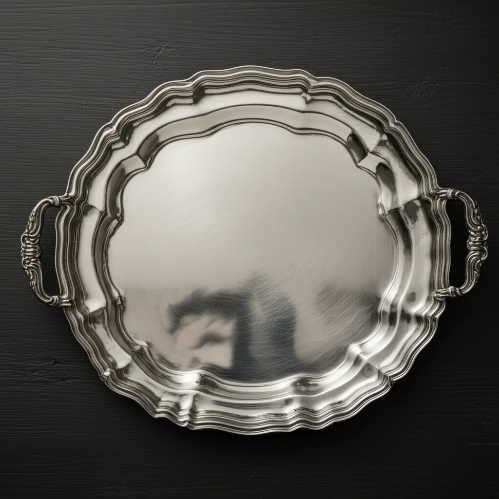 How To Clean Silver Tray