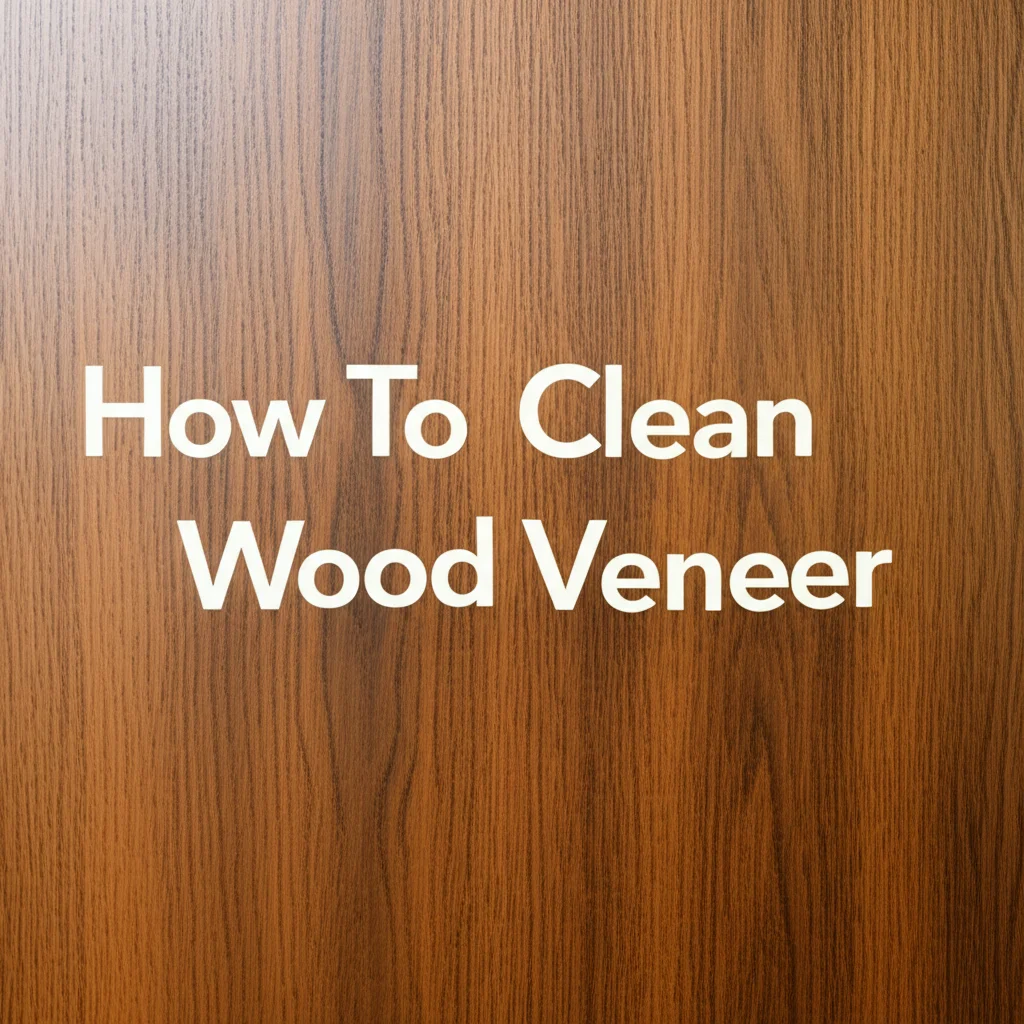 How To Clean Wood Veneer