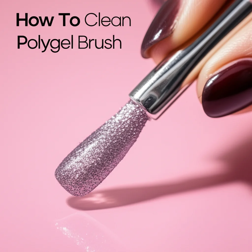 How To Clean Polygel Brush