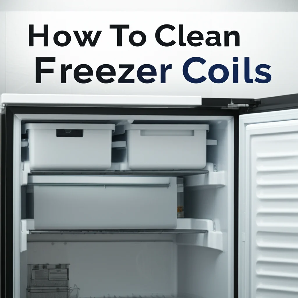 How To Clean Freezer Coils