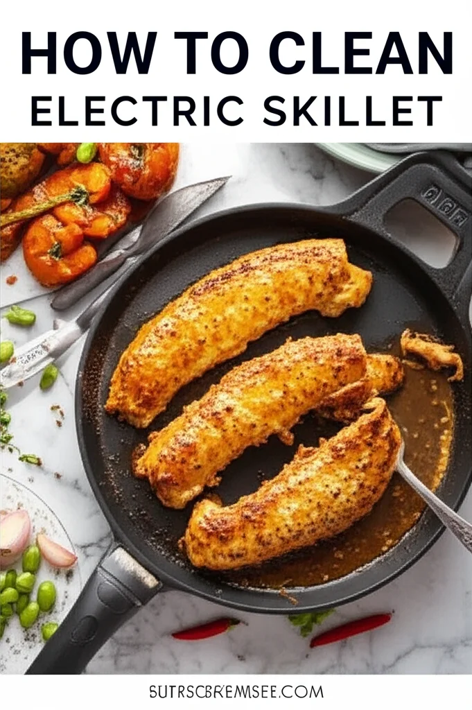 How To Clean Electric Skillet