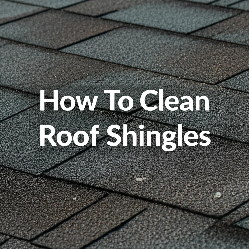 How To Clean Roof Shingles