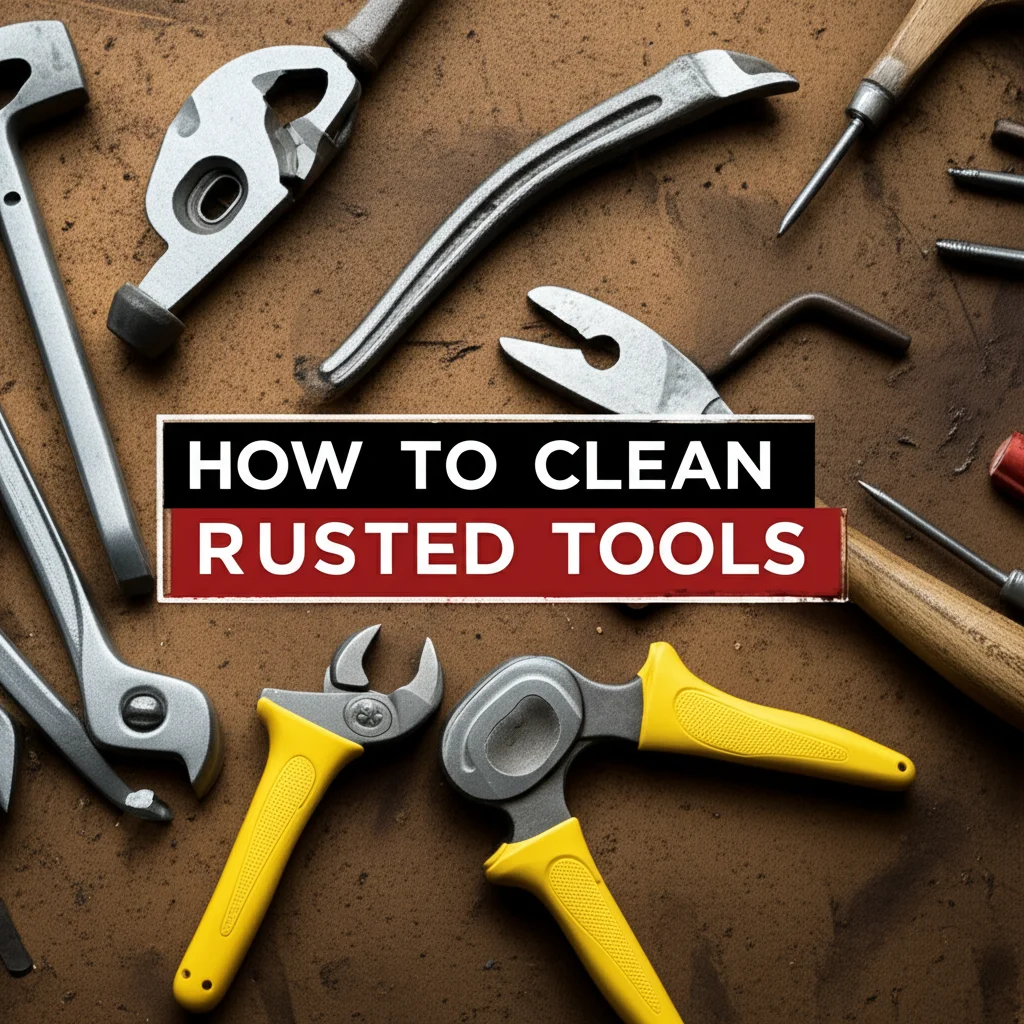 How To Clean Rusted Tools