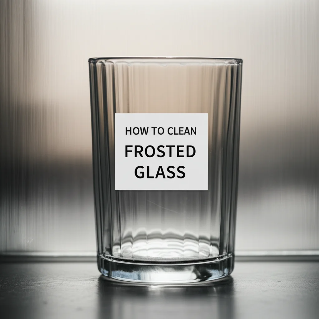 How To Clean Frosted Glass