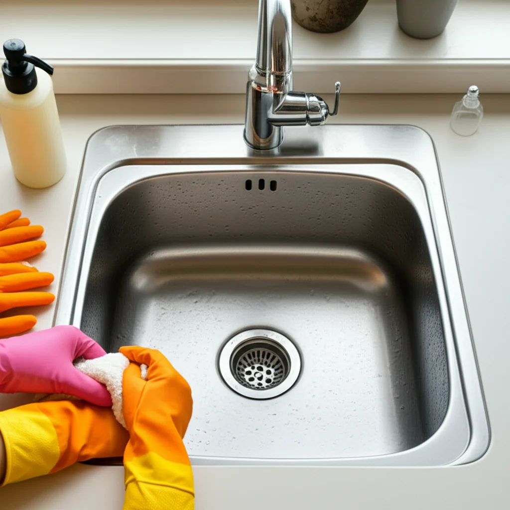 How To Clean Plastic Sink