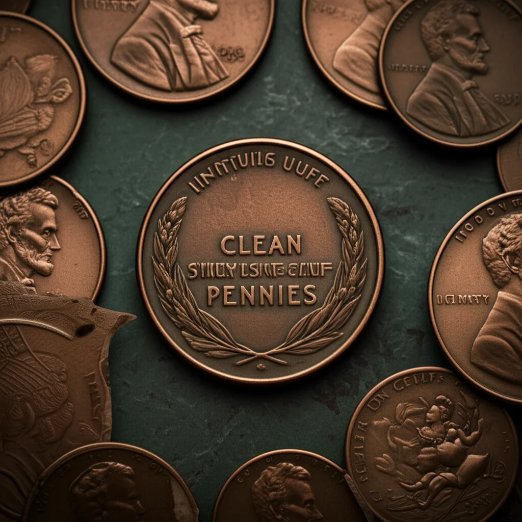 How To Clean Green Pennies