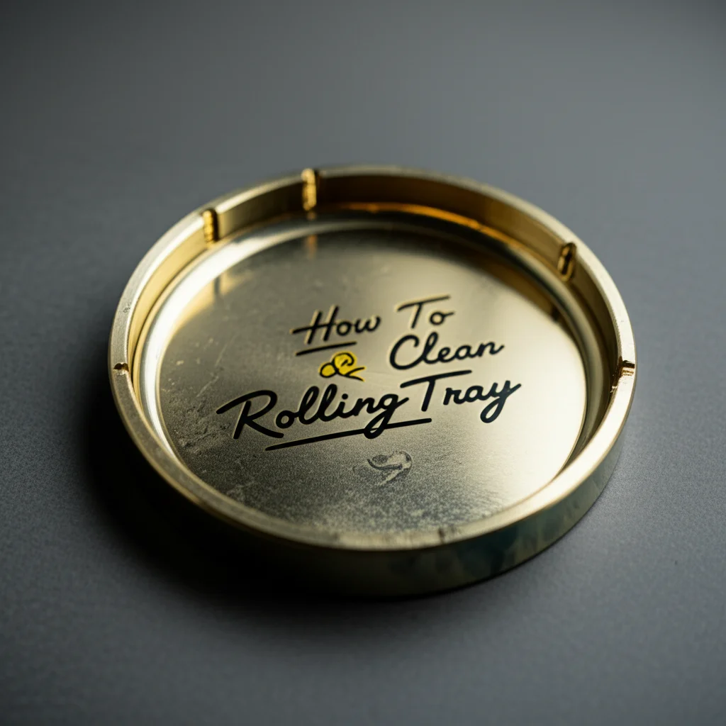 How To Clean Rolling Tray