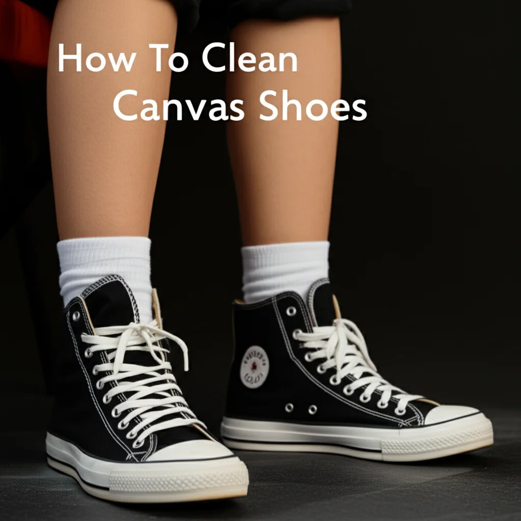 Learn how to clean canvas shoes effectively at home. Discover simple methods for hand washing or machine washing your favorite canvas sneakers, tackling tough stains, and keeping them fresh.