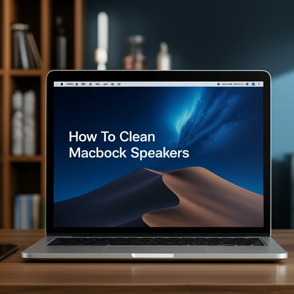 How To Clean Macbook Speakers