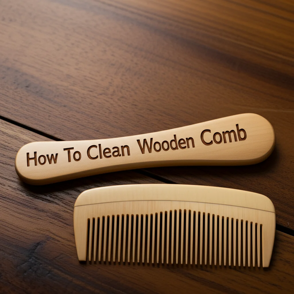 How To Clean Wooden Comb