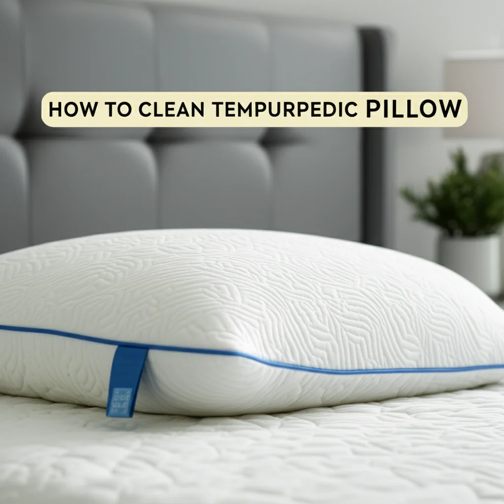 How To Clean Tempurpedic Pillow