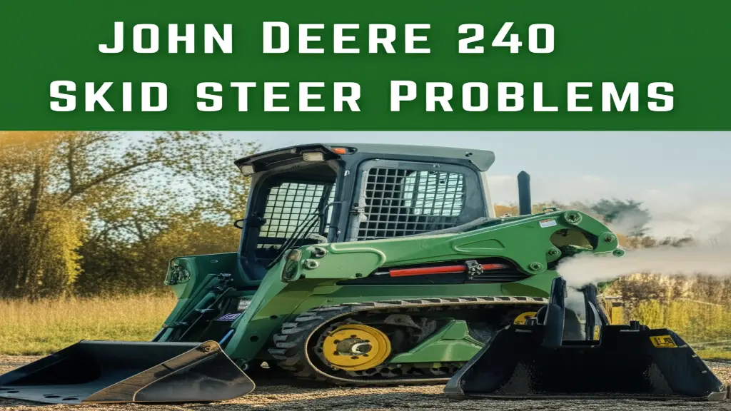 John Deere 240 Skid Steer Problems