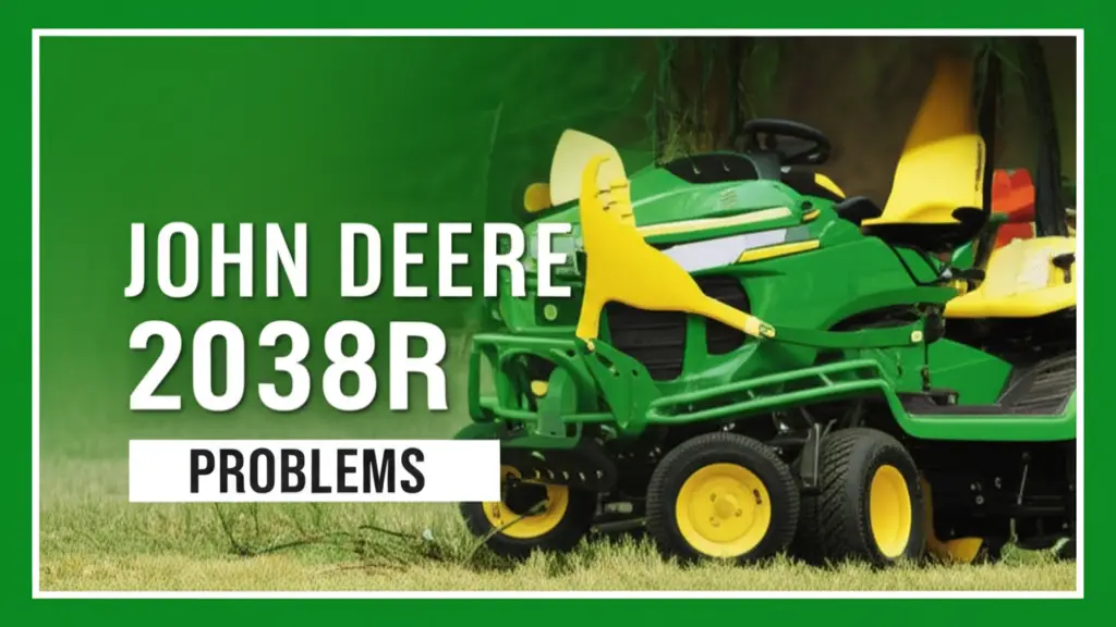 John Deere 2038r Problems