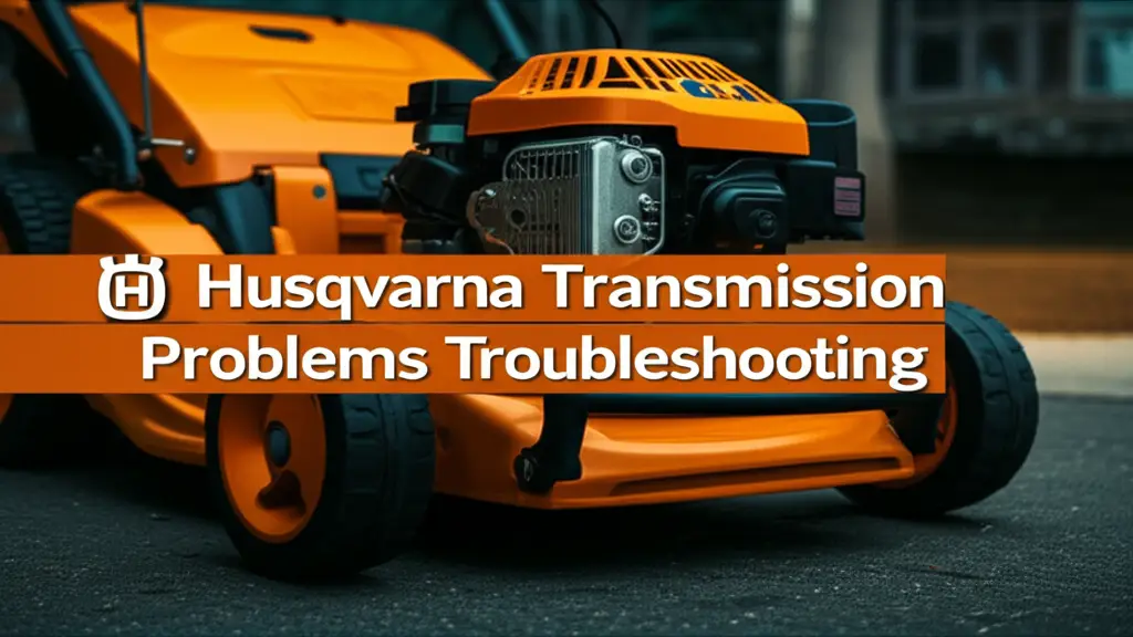 Husqvarna Transmission Problems Troubleshooting Tips And Solutions