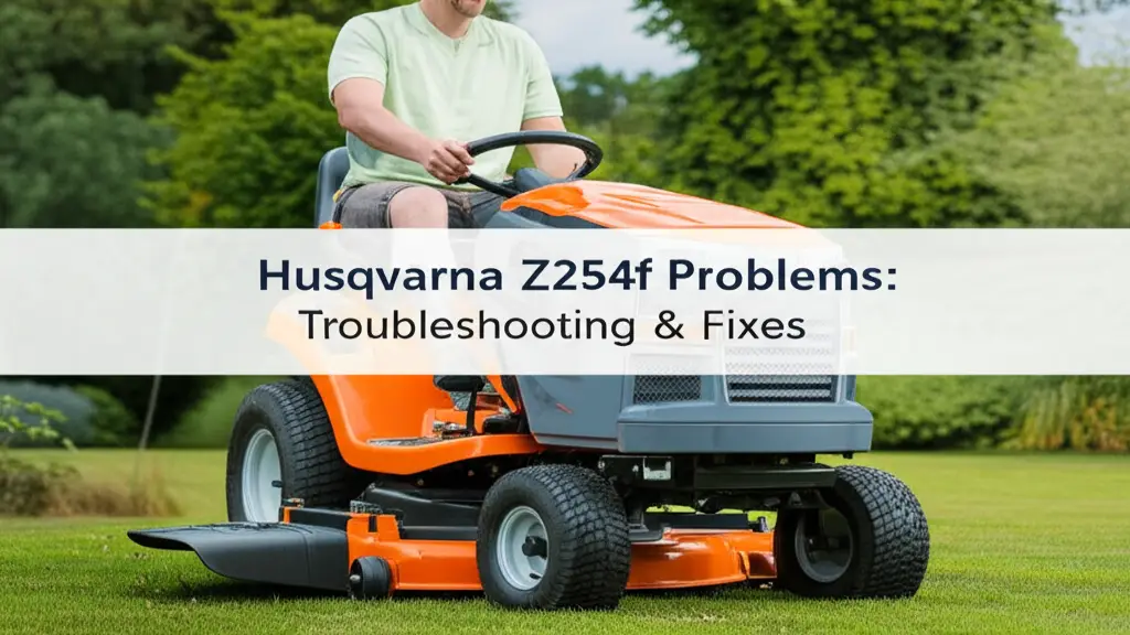Husqvarna Z254f Problems