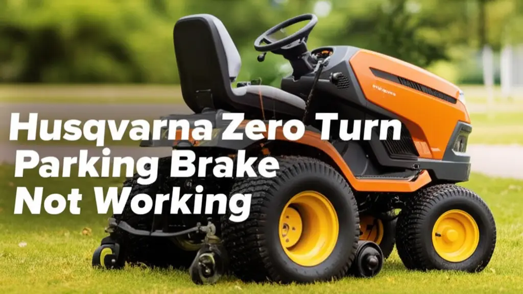 Is your Husqvarna zero turn parking brake failing? Learn common causes & DIY fixes to get back to mowing quickly. Troubleshooting guide included!