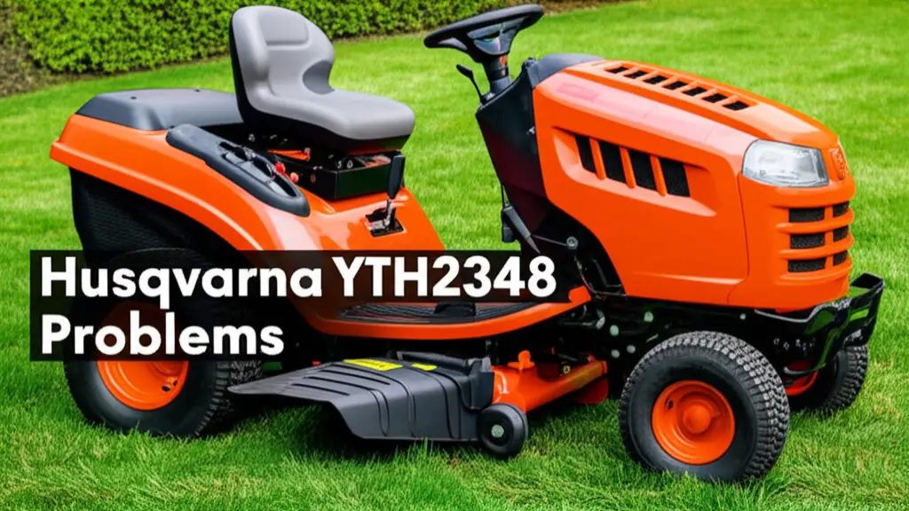 Husqvarna Yth2348 Problems Troubleshooting Guide For A Flawless Mowing Experience