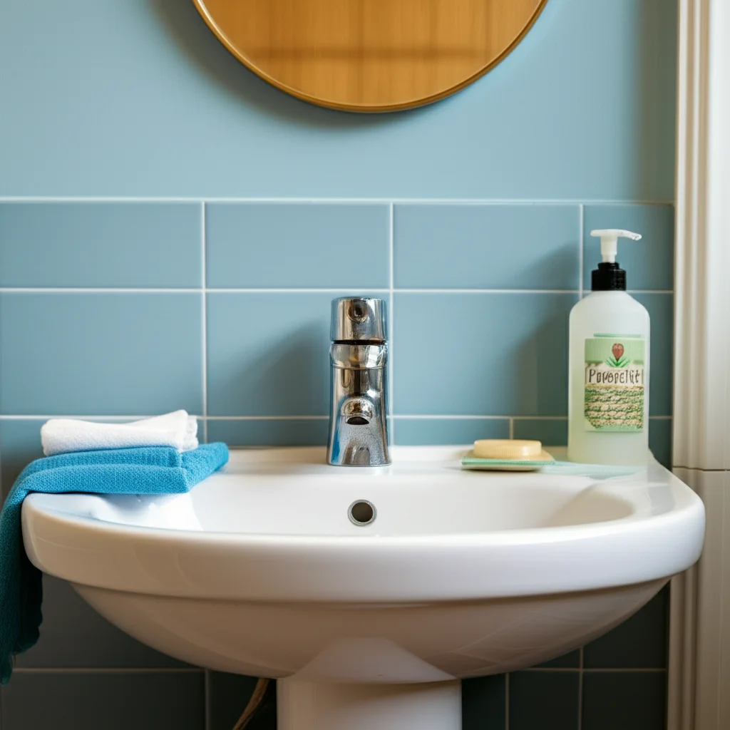How To Clean Bathroom Sink
