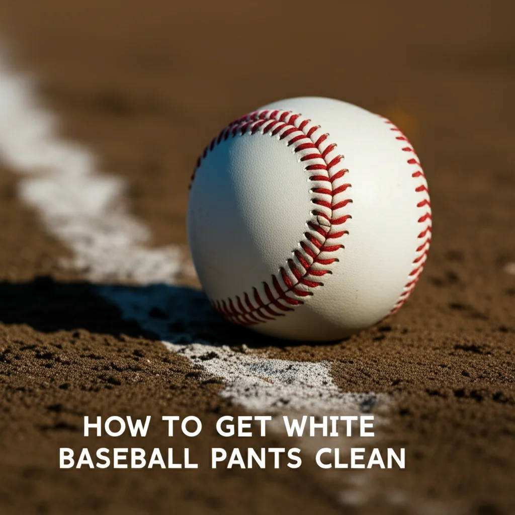 How To Get White Baseball Pants Clean