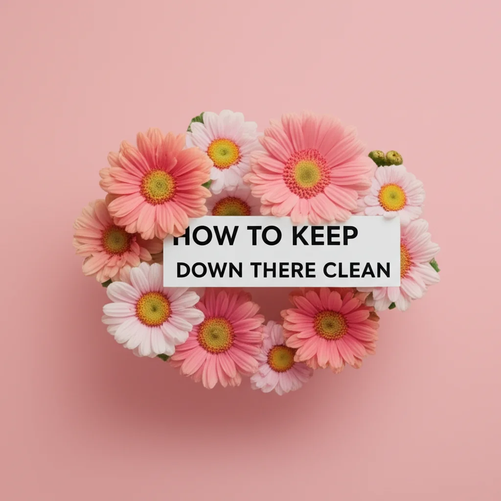 How To Keep Down There Clean