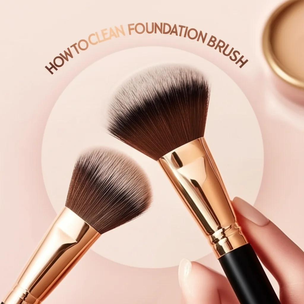 How To Clean Foundation Brush