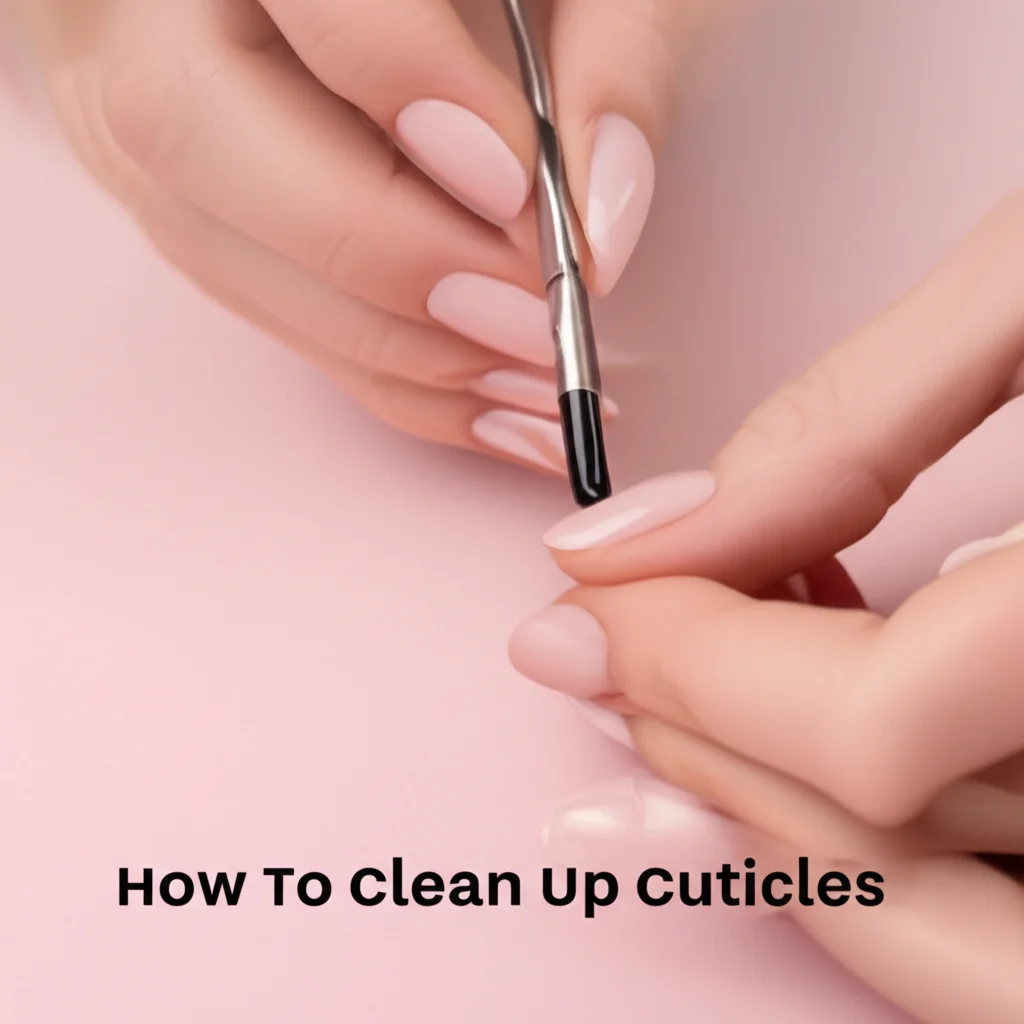 How To Clean Up Cuticles