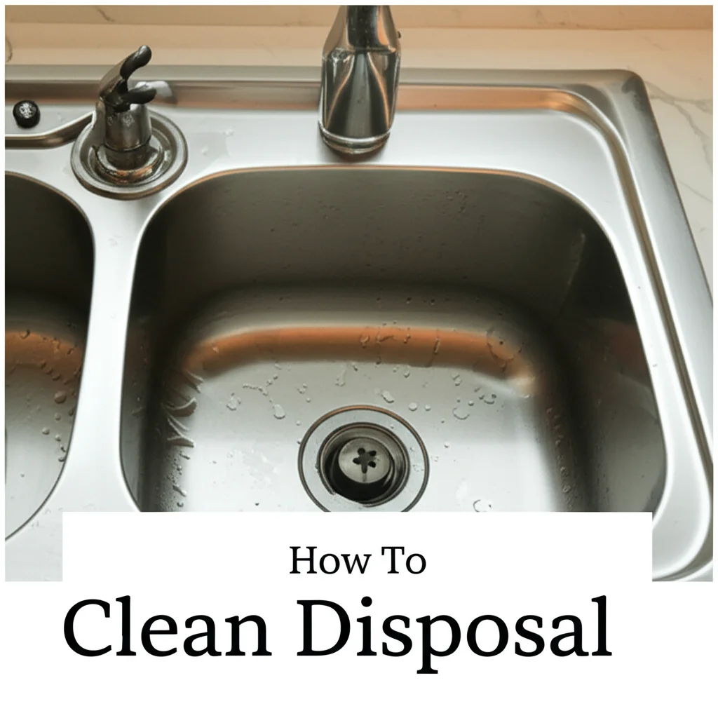 How To Clean Disposal
