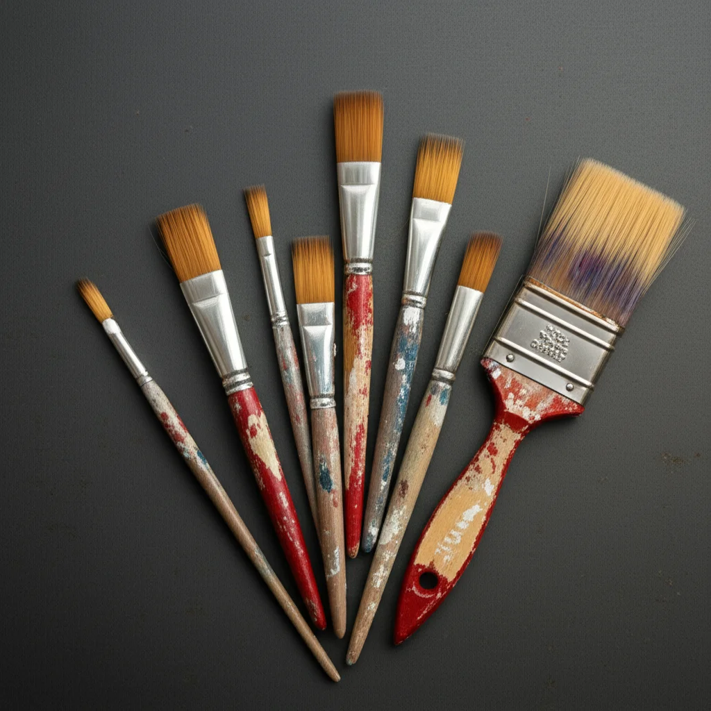 How To Clean Your Paint Brushes