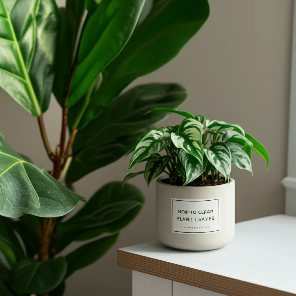 Learn how to clean plant leaves houseplant to boost growth and keep them healthy. Simple steps ensure your indoor plants thrive.