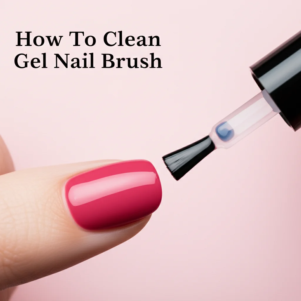 How To Clean Gel Nail Brush