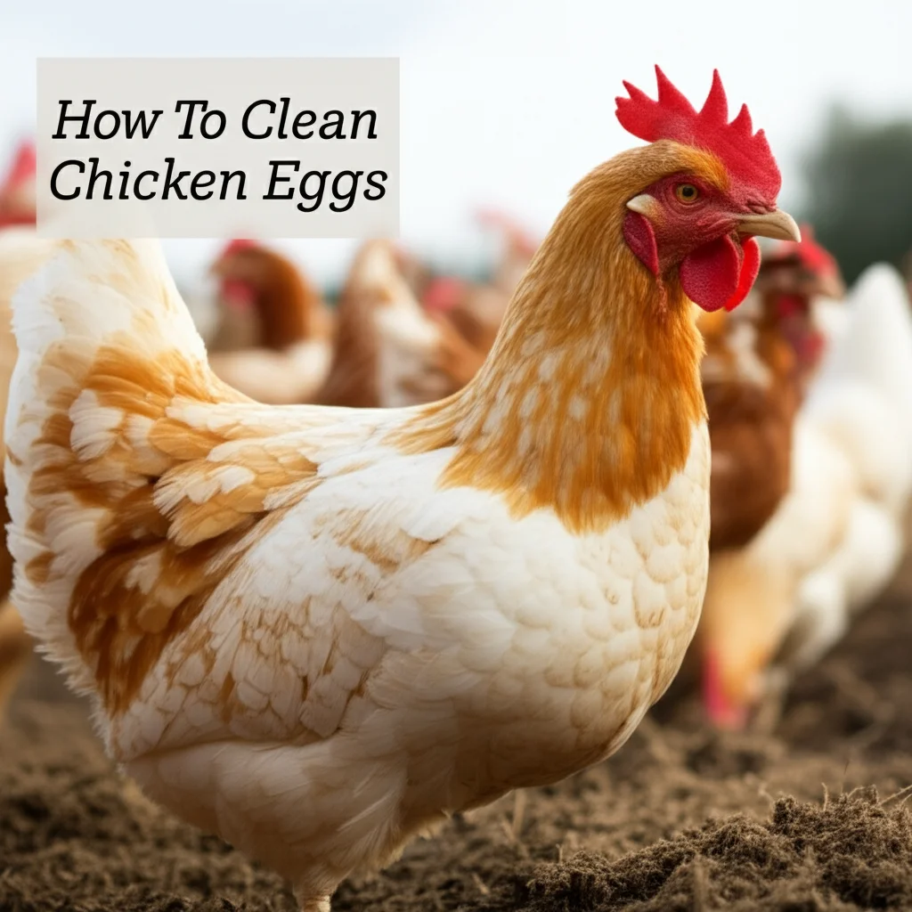 How To Clean Chicken Eggs