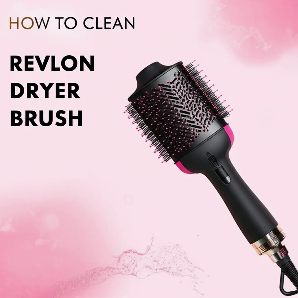 How To Clean Revlon Dryer Brush