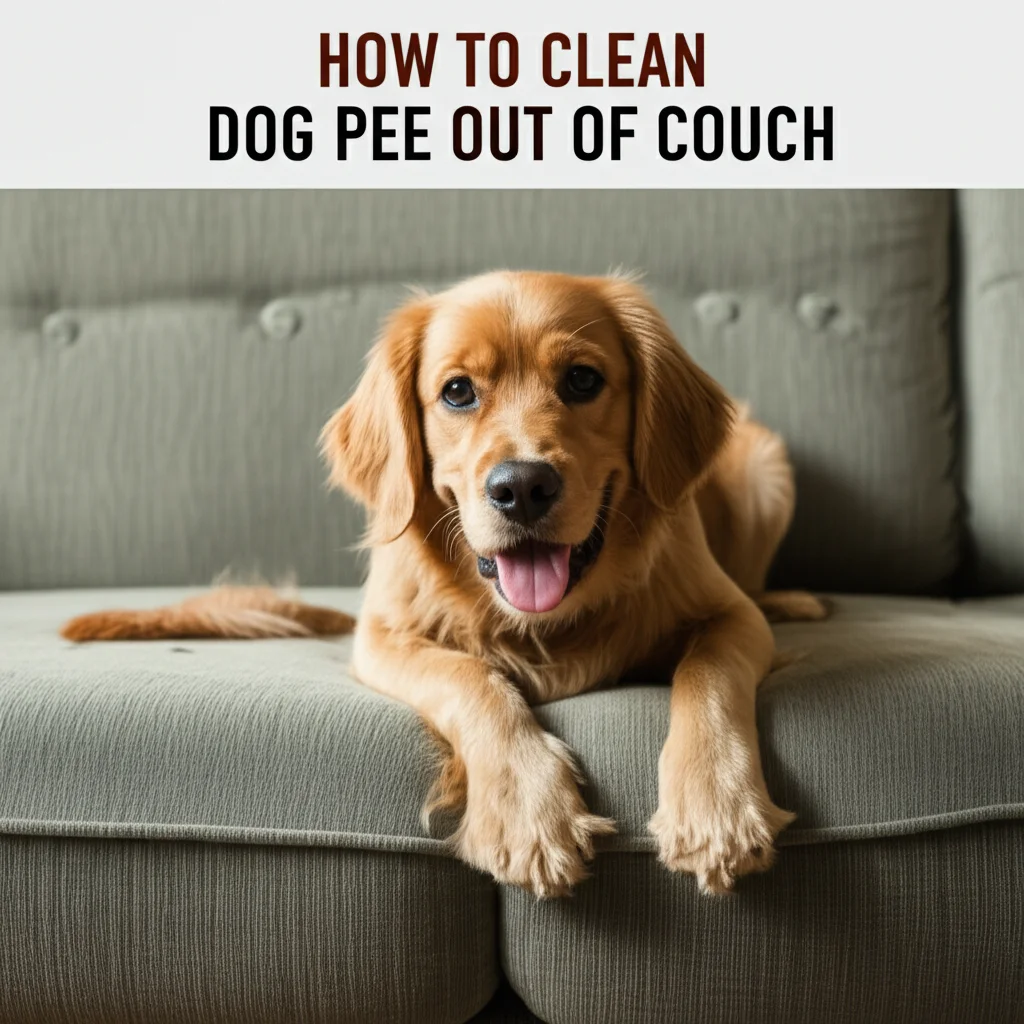 How To Clean Dog Pee Out Of Couch