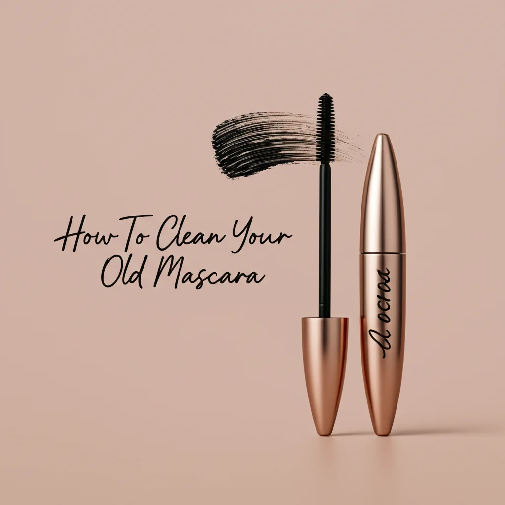 How To Clean Your Old Mascara