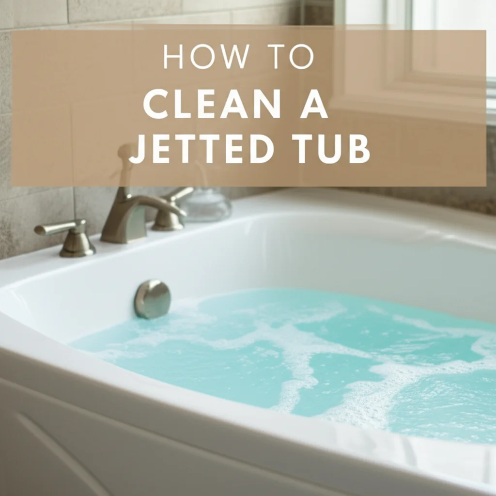 How To Clean A Jetted Tub