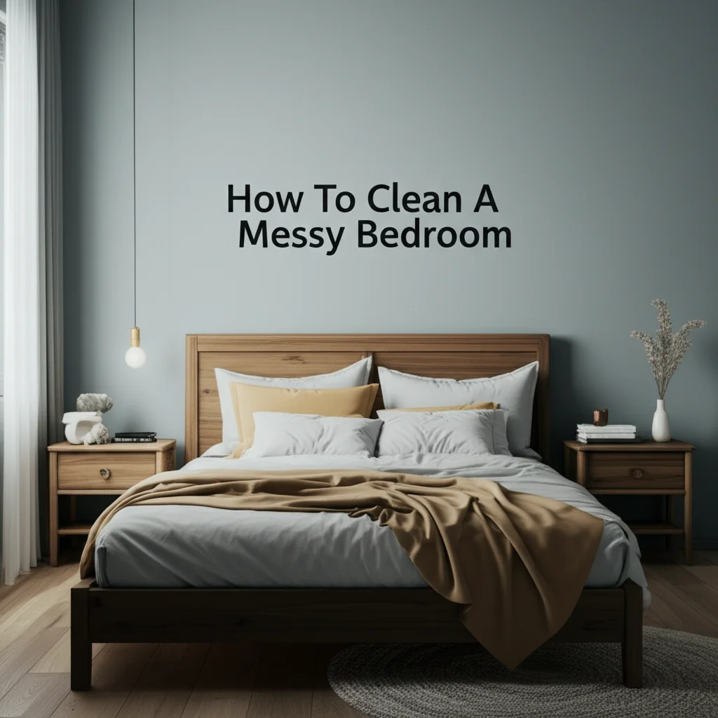 How To Clean A Messy Bedroom