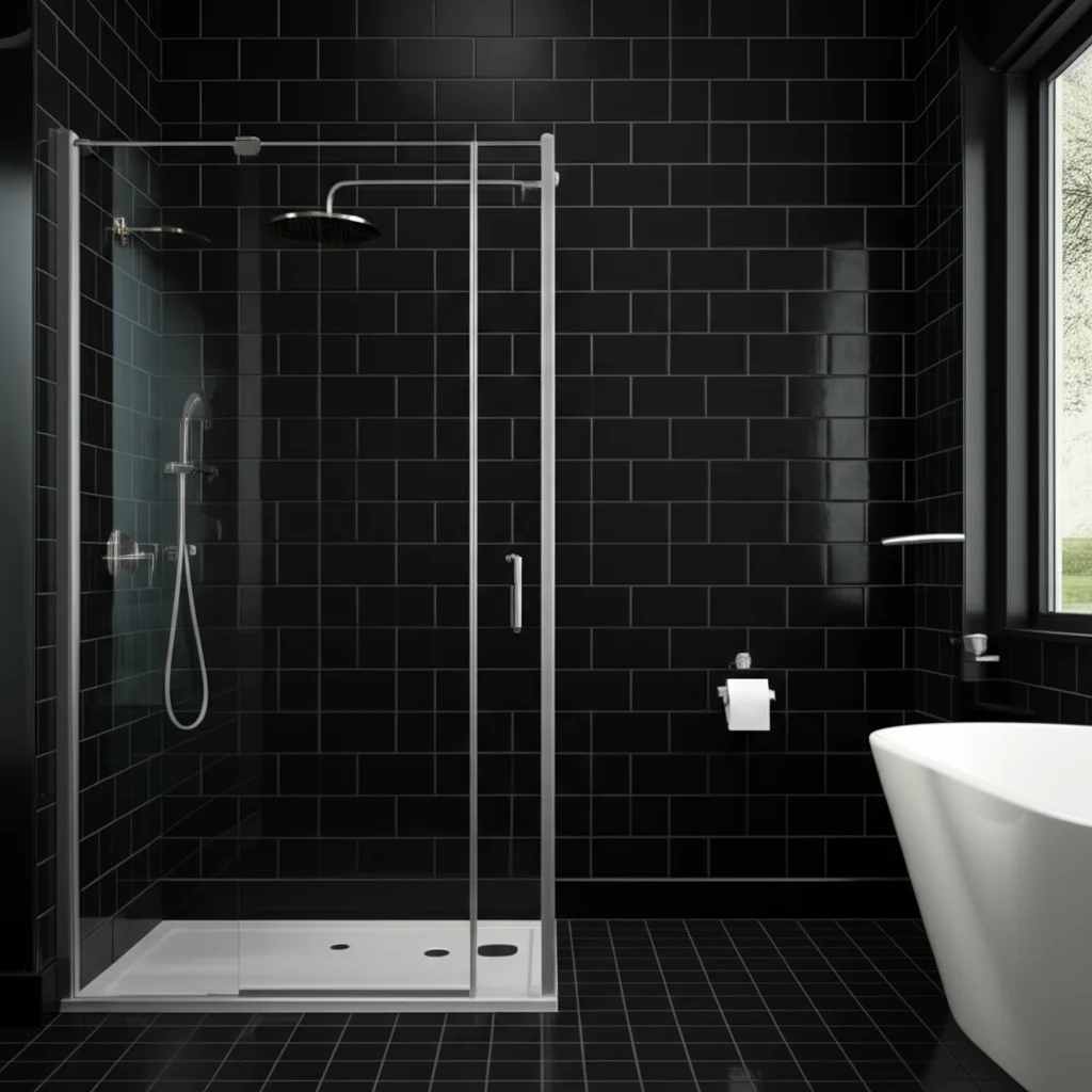 How To Clean Black Tile Bathroom