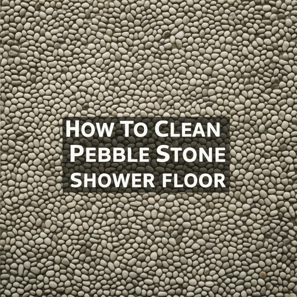 Discover the best methods to effectively clean pebble stone shower floors, tackling soap scum, mold, and hard water stains for a pristine bathroom.