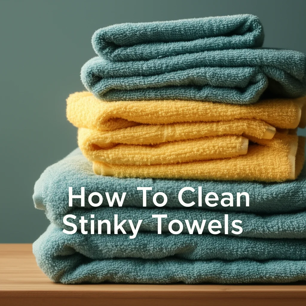 How To Clean Stinky Towels