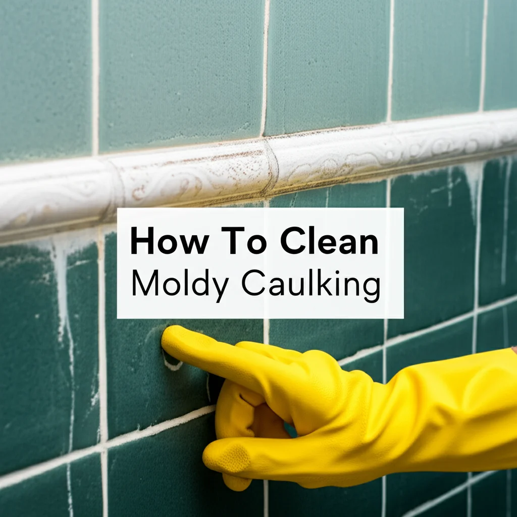 How To Clean Moldy Caulking