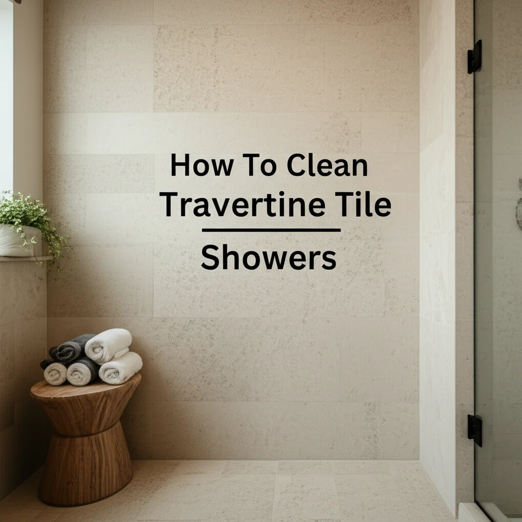 How To Clean Travertine Tile Showers