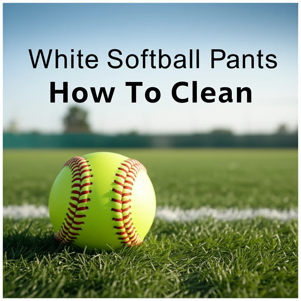 White Softball Pants How To Clean