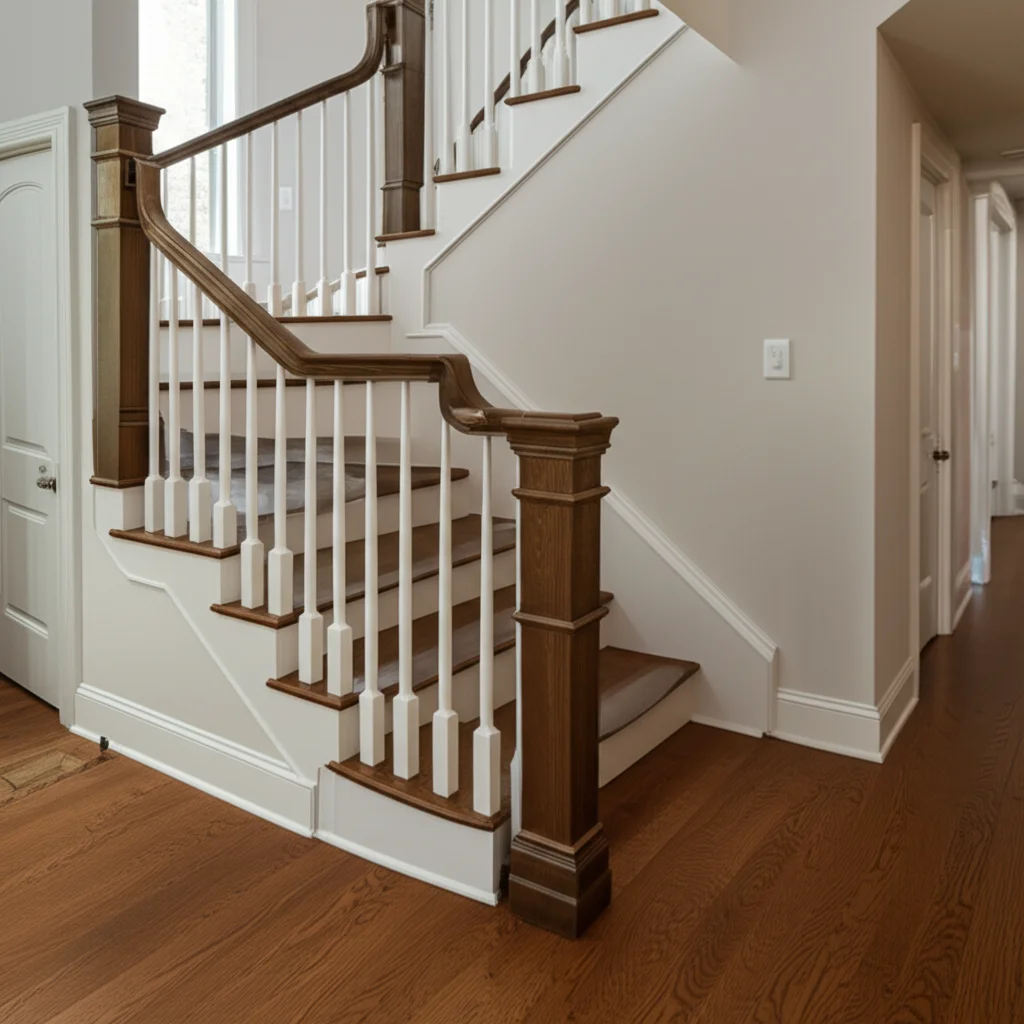 How To Clean Wood Banister Stair Railing