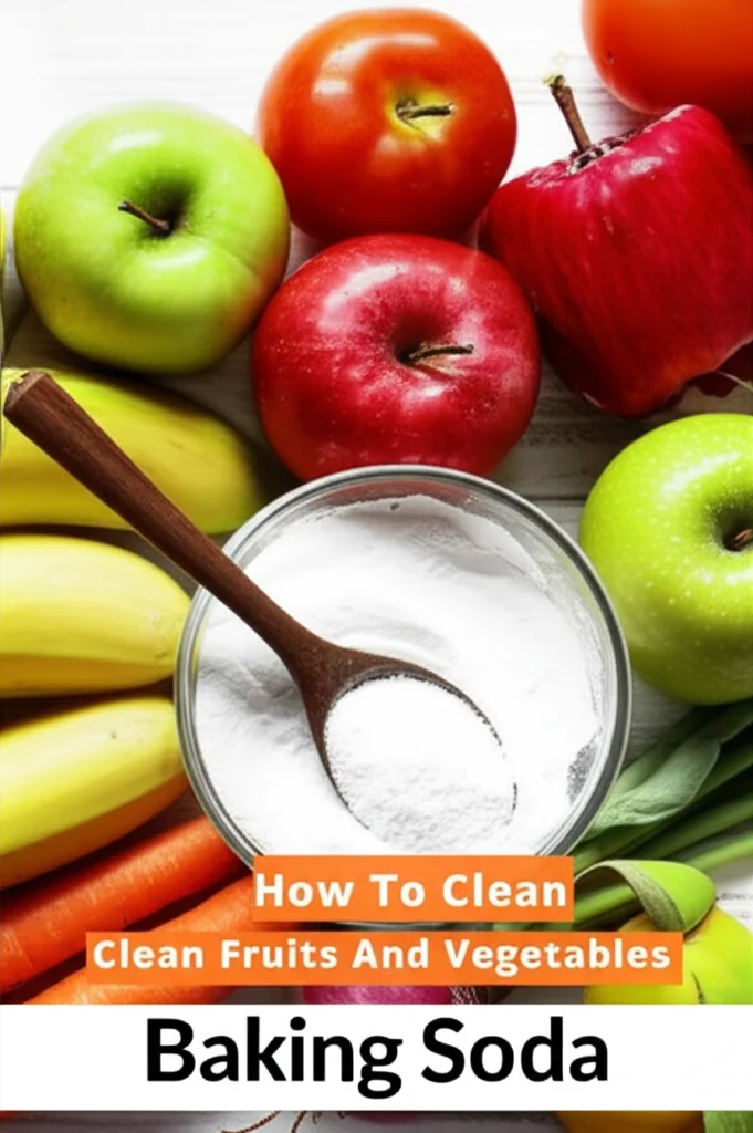 How To Clean Fruits And Vegetables Baking Soda