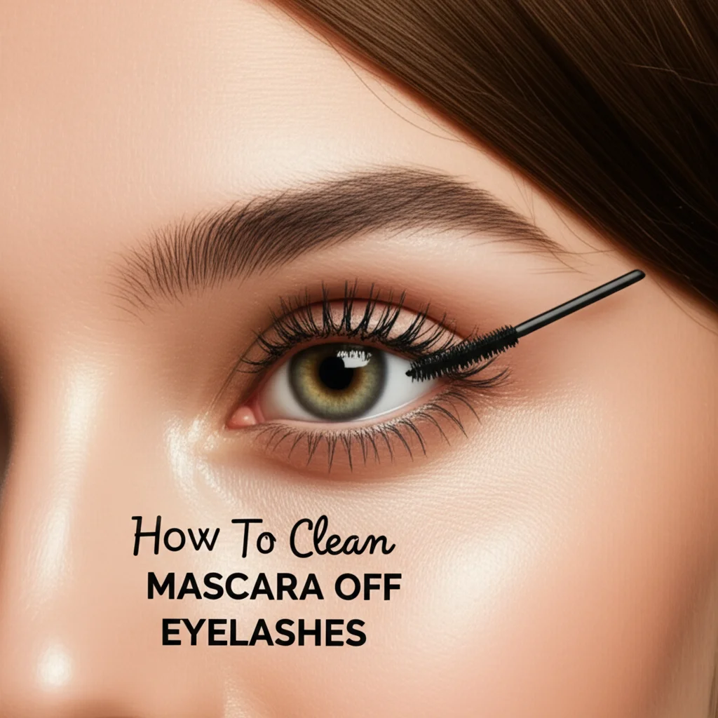 How To Clean Mascara Off Eyelashes