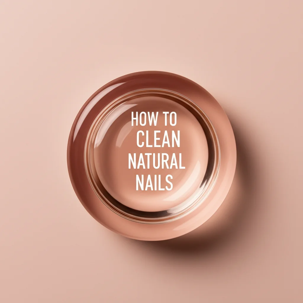 How To Clean Natural Nails