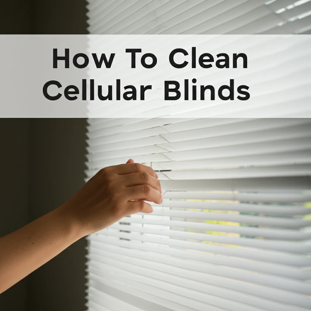 How To Clean Cellular Blinds