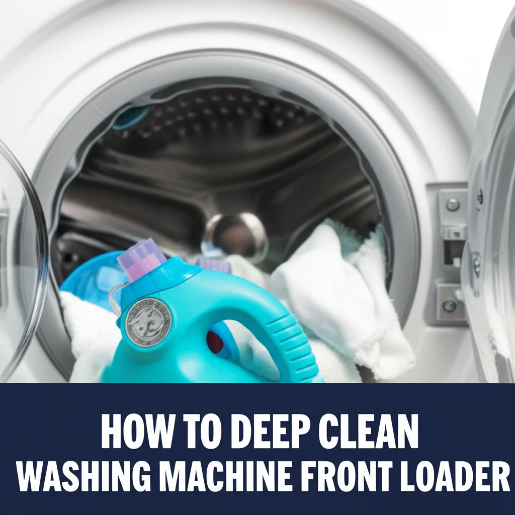 How To Deep Clean Washing Machine Front Loader