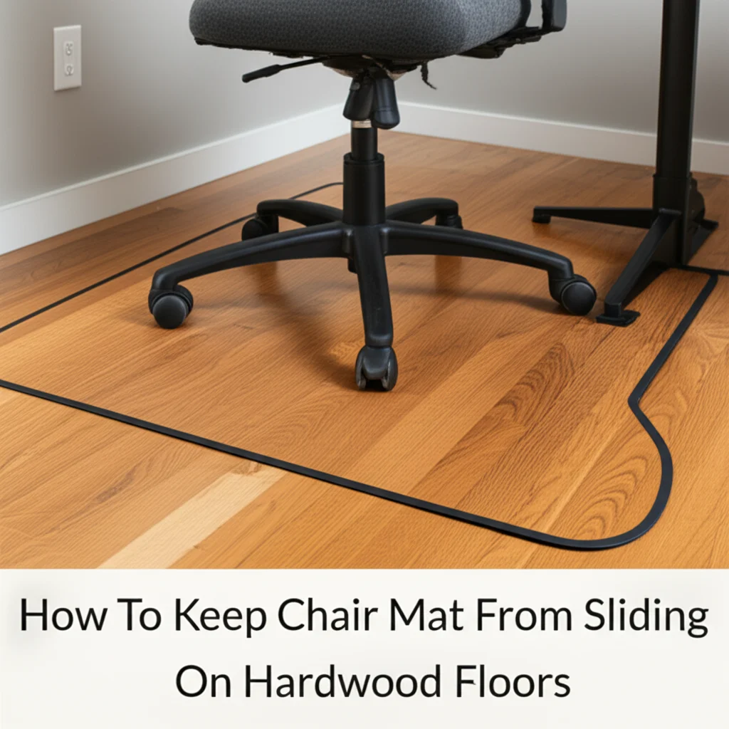 How To Keep Chair Mat From Sliding On Hardwood Floors