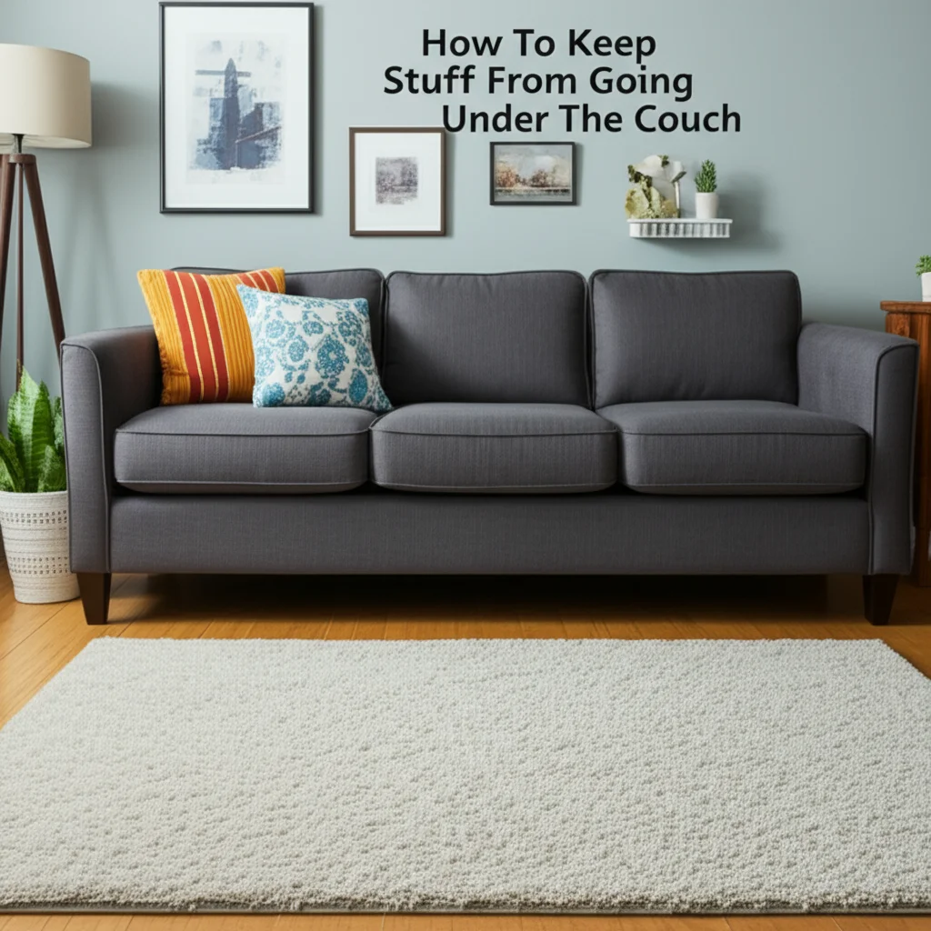 How To Keep Stuff From Going Under The Couch